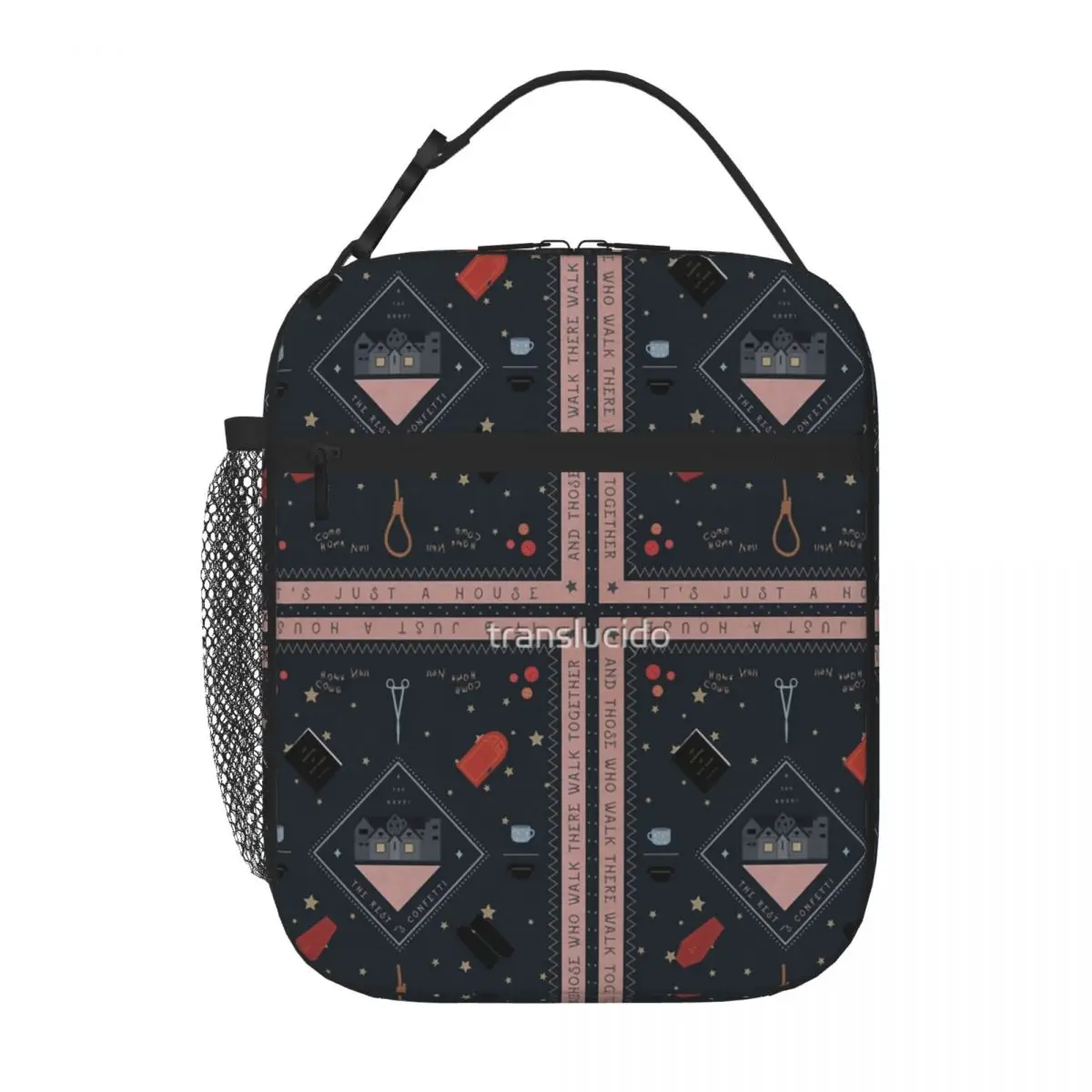 The Haunting Of Hill House Lunch Tote Cooler Bags Anime Lunch Bag Thermal Lunch Box