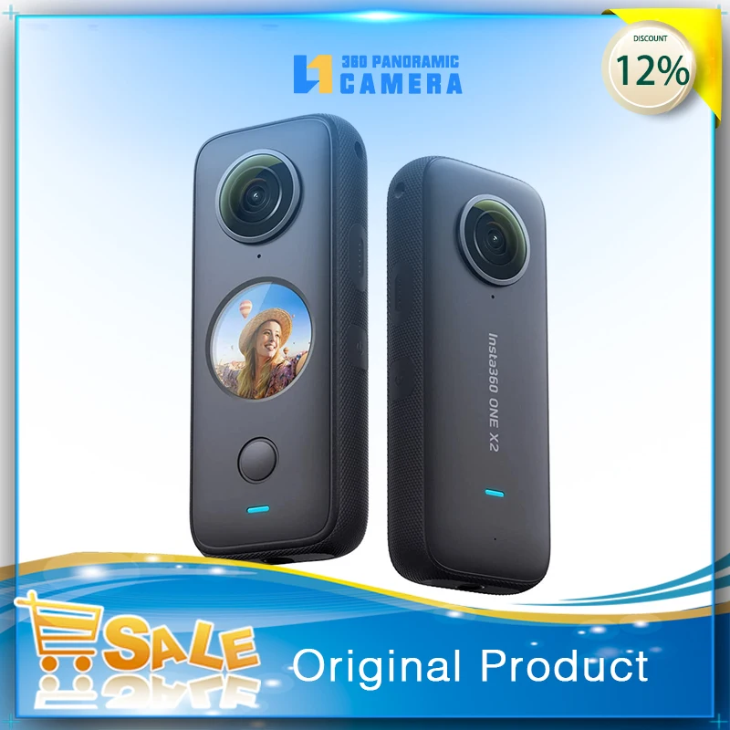 Insta360 One X2 Operation Camera Waterproof 4Mgo Extreme Professional Motion Camera Stable Flow State Insta 360 Go2 Camera