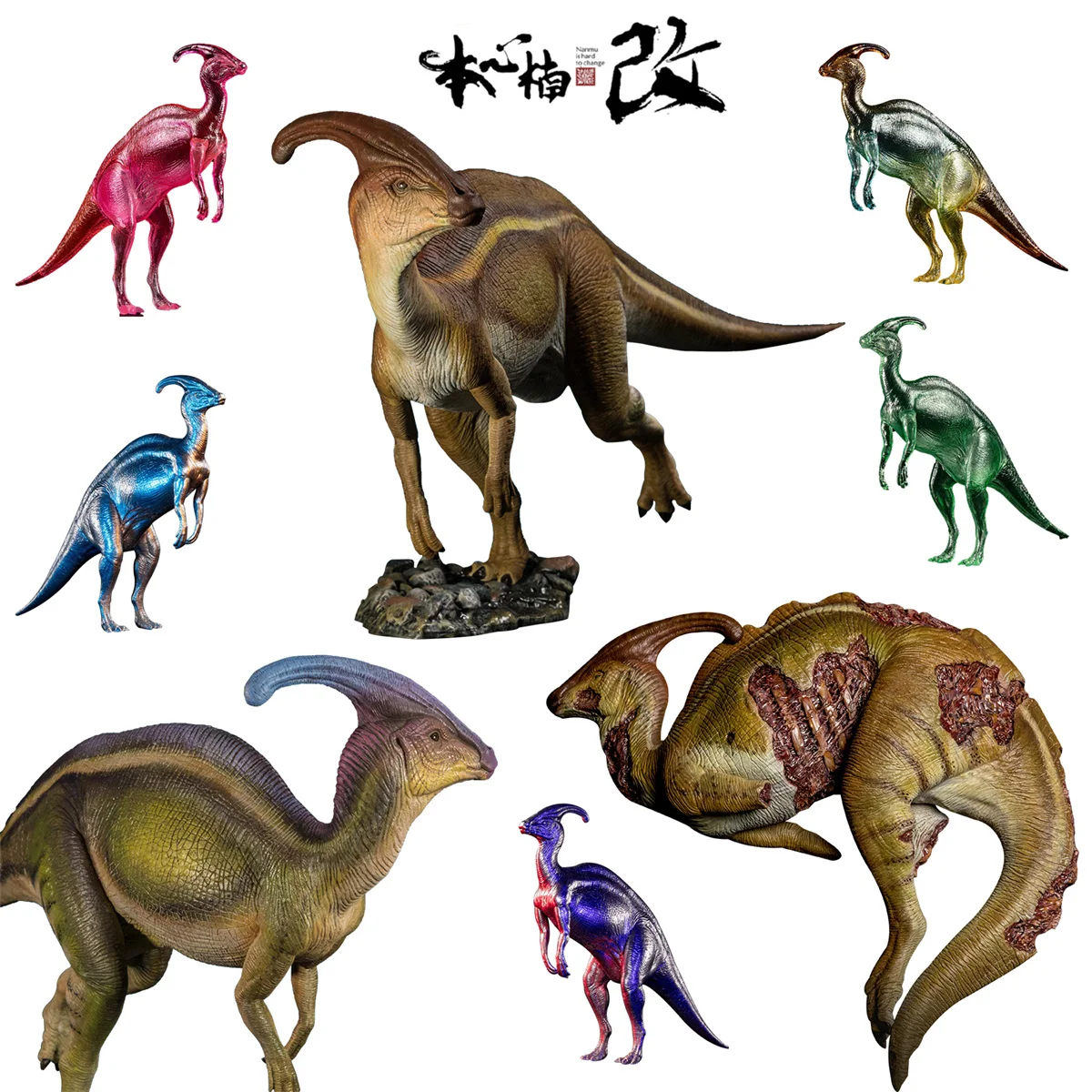 In Magazzino! Nanmu Studio Figure Figura Schiaccianoci Soldato Statua Macaron Mistero Scatola Dinosauro Animale Collezionista Giocattolo Regalo