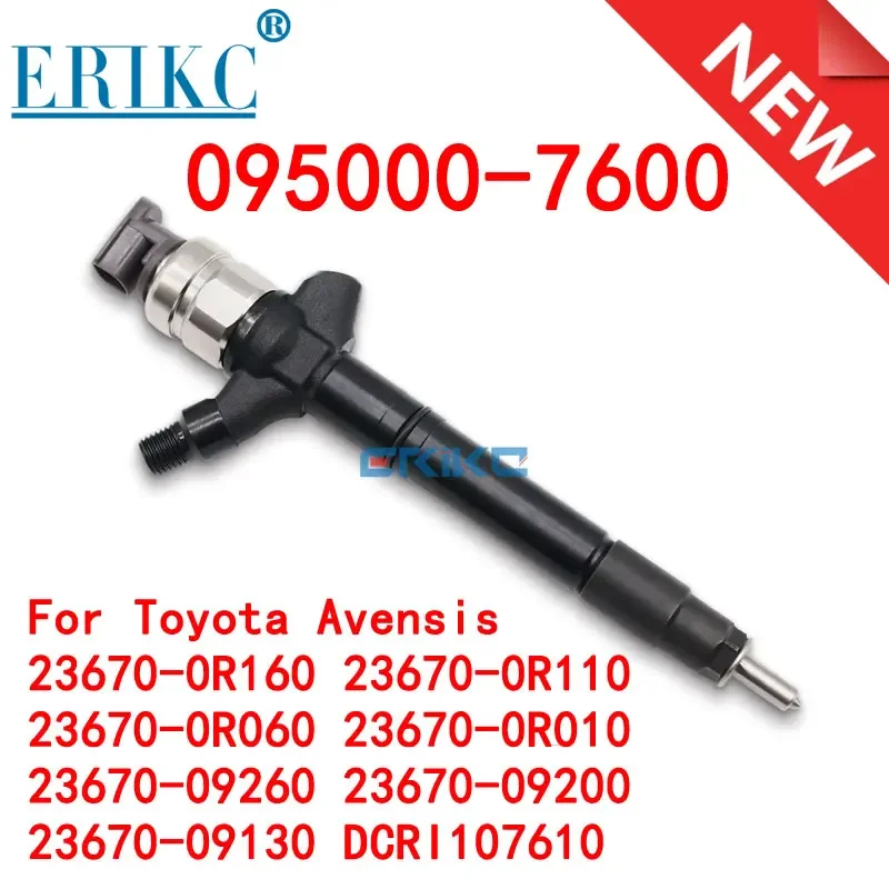 Iniettore Common Rail Muslimb 095000-7600 095000-7601 095000-7602 Per Toyota Avensis 2.2 D 2Ad-Ftv