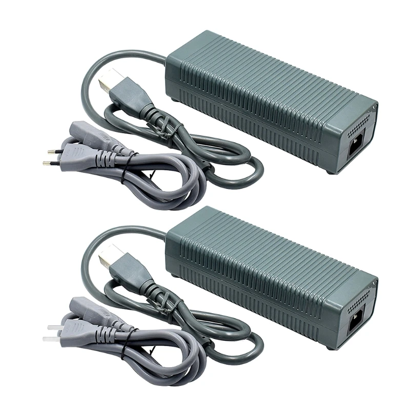 Per-Xbox 360 Fat Ac Adapter Power Supply For-Xbox 360 Caricatore Di Ricarica Alimentatore Caricabatterie Da Viaggio