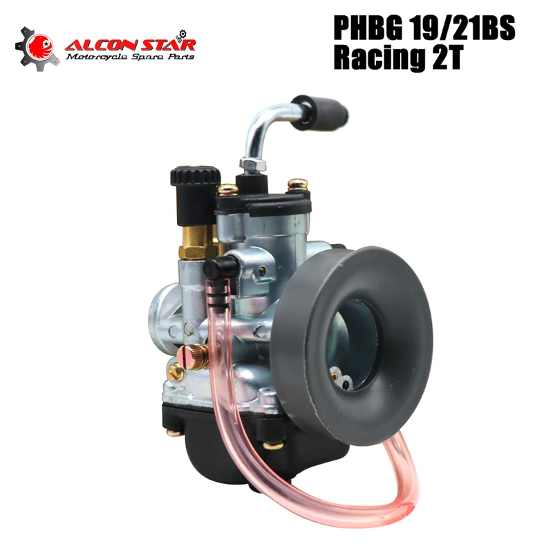 Alconstar- Phbg Racing Carburador 19Mm Bs 21Mm Bs 2 Tempi Per Yamaha Bws Zuma Yq50 Ns50 Per Aprilia Aero Mbk Beeline Beta Ark