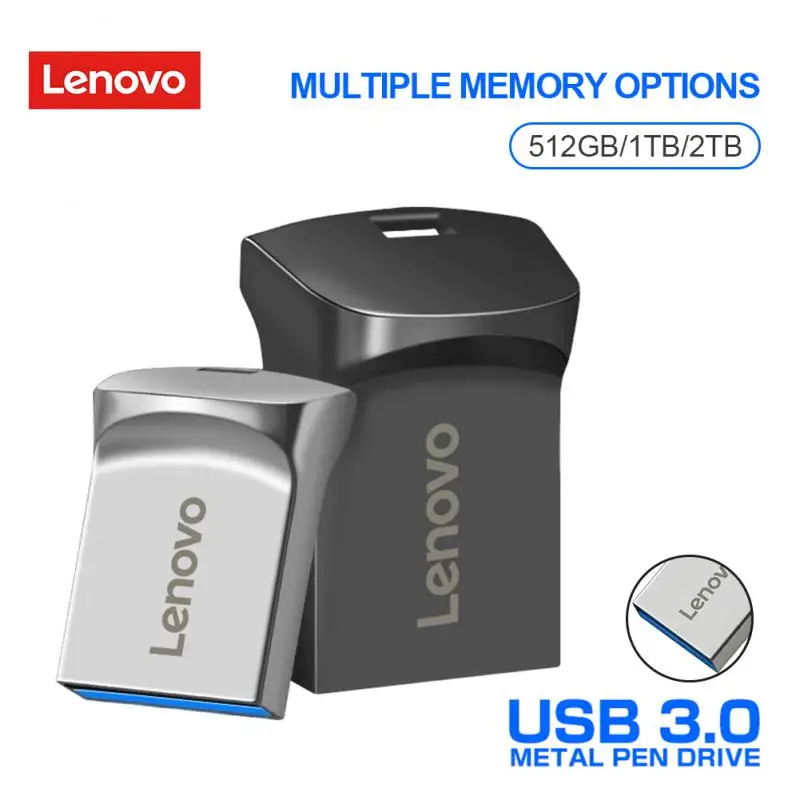 Lenovo Usb Flash Drive Thumb Pendrive 2Tb Memory Stick 1Tb Pen Drive Chiave Di Archiviazione Usb Dispositivi Usb Chiavetta Usb Per Caricabatteria Da A