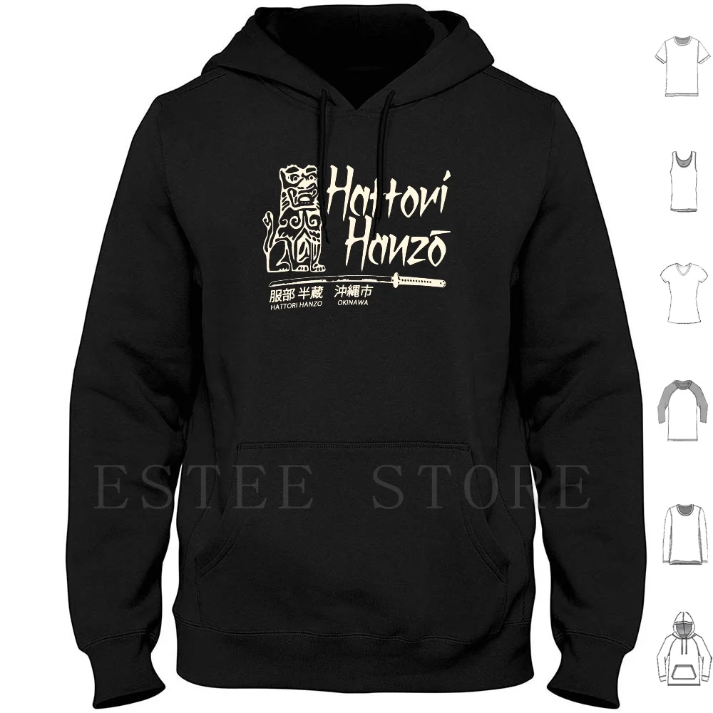 Hattori Hangzo Felpe Hattori Hanzo Kill Bill Hanzo Katana Giapponese Quintino Tarantino Uma Thurman Kung Fu