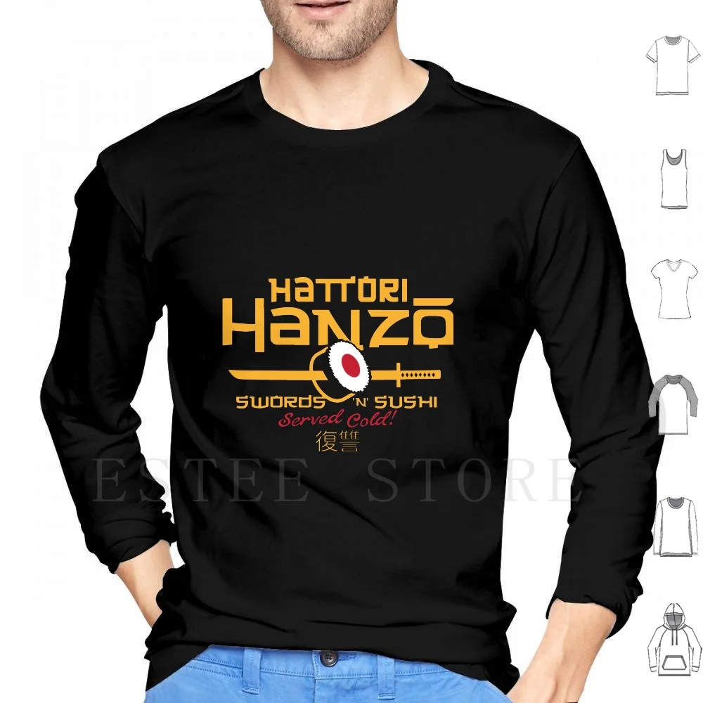 Hanzo ~ Felpe Con Cappuccio Fredde Usate Kill Bill Sword Sushi Hani Hattori Hattori Hanzo