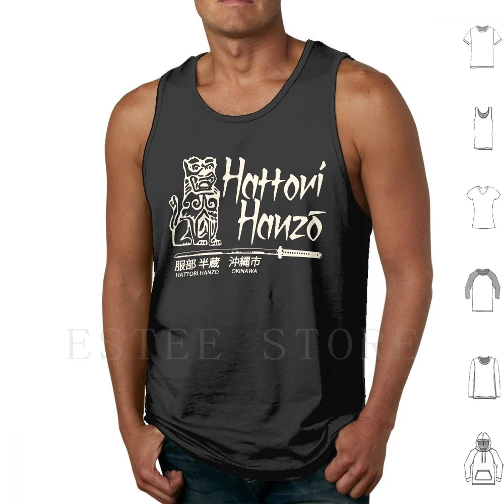 Hattori Hangzo Canotte Gilet Hattori Hanzo Kill Bill Hanzo Katana Giapponese Quintino Tarantino Uma Thurman Kung Fu