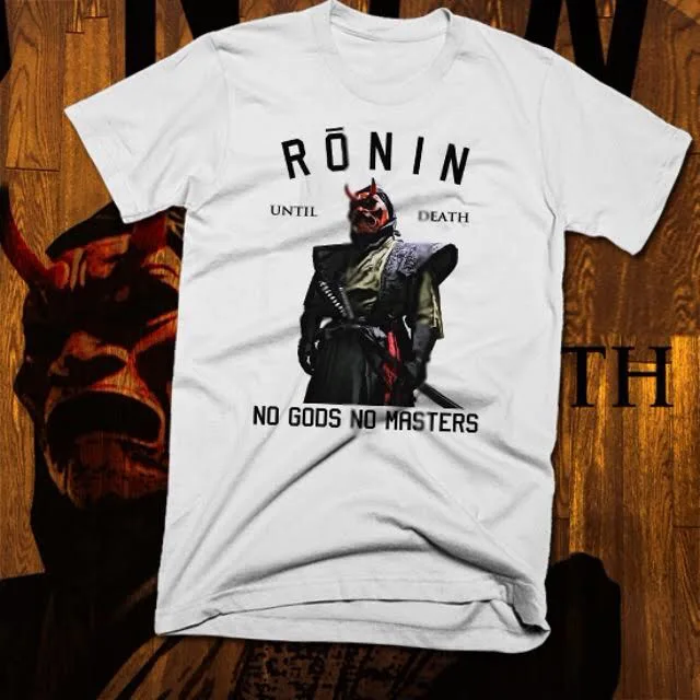 Samurai T-Shirt Japanese Bushido Code Kill Bill Hattori Hanzo Katana New Tee Maniche Lunghe O Corte