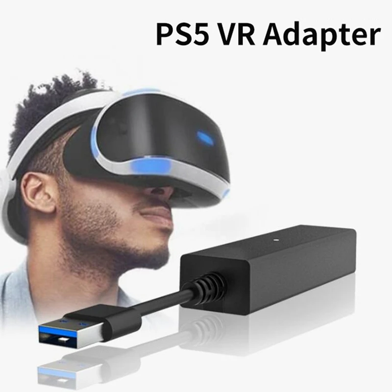 Per Ps5 Vr Aadapter Connettore Del Cavo Della Fotocamera Ps4 Per Il Vr Di Ps4 Da Riprodurre Sulla Ps5 Utilizzando La Fotocamera Di Playstation 4