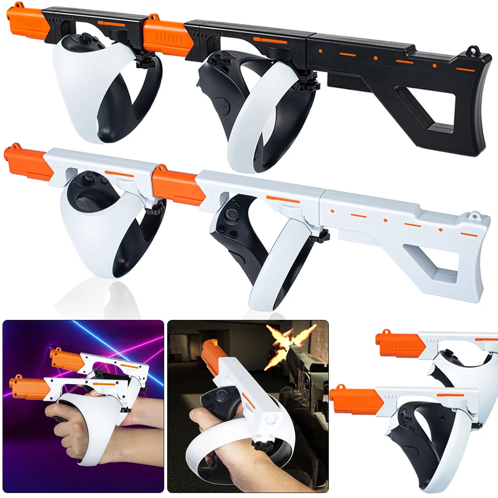 Attacco Regolabile Per Pistola Magnetica Per Controller Ps Vr2 Maniglia Controller Grip Shooter Giochi Vr Maniglia Per Pistola Per Ps Vr2