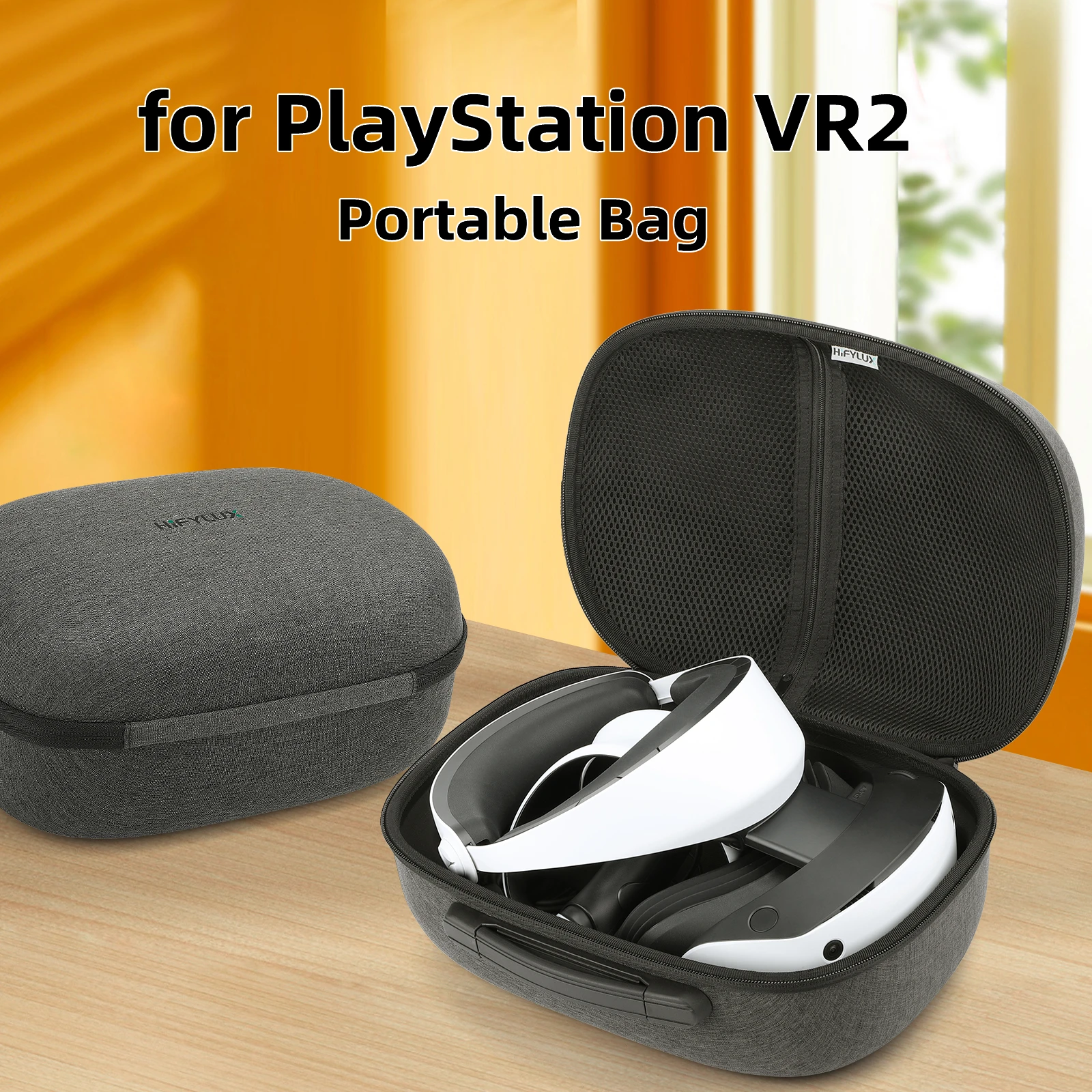 Per Ps Vr2 Box Elite Head Strap Storage Bag Per Playstation Vr2 Case Portable Box Custodia Da Viaggio Eva Handbag Vr Accessory