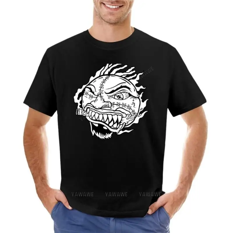Madball Txhc (B/W) T-Shirt Summer Shirt Tee Shirt Fruit Of The Loom Mens T-Shirt Uomo Cotone Girocollo Tshirt