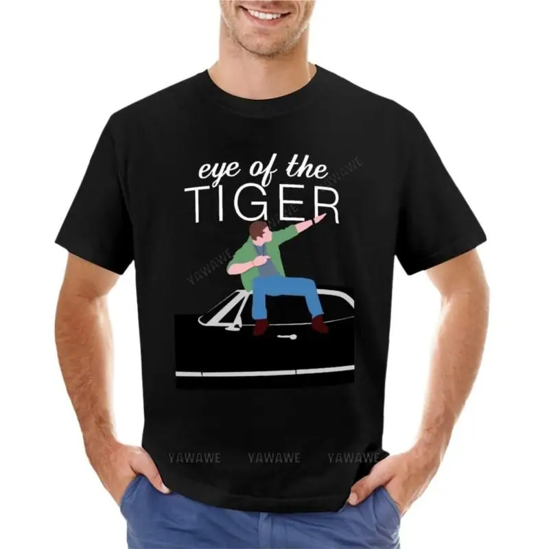 Supernatural - Eye Of The Tiger Summer Coreano Fashion Summer Top Fruit Of The Loom Magliette Da Uomo