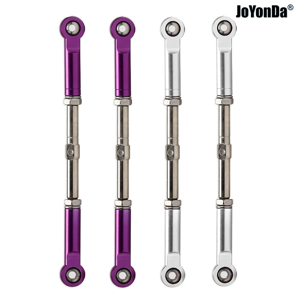 #93535 Tenditori Regolabili In Acciaio Asta Di Spinta Per Rc Hpi 1/8 Savage Flux 2350 X Xl 4.6 5.9 2.4 5Sc 21 25