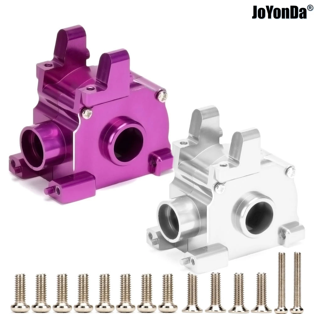 #85045(85235) Cambio Anteriore E Posteriore In Alluminio Diff Gear Box Per Rc 1/8 Hpi Savage 21 4.6 5.9 X Xl Ss Kit Con Nitro