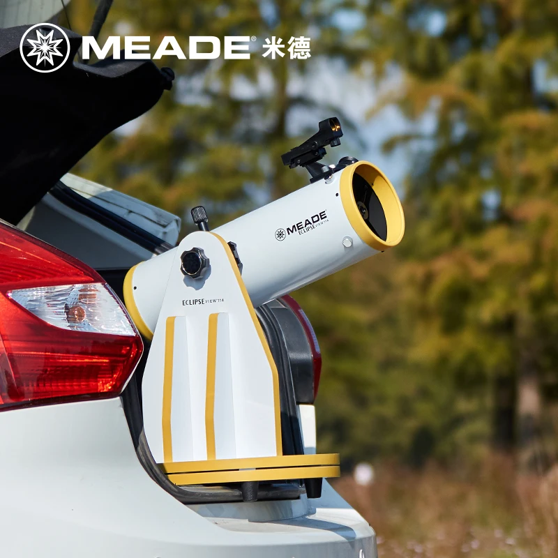 Meade Eclipseview 114Mm Telescopio Astronomico Newtonian Mini Dob114 Attrezzatura Didattica Per Studenti Dobson Ad Alta Definizione