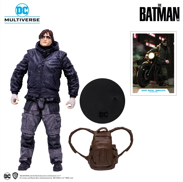 Mcfarlane Dcu Movie Multiverse Bruce Wayne Batman 7 "Action Figure Toys Con Accessori