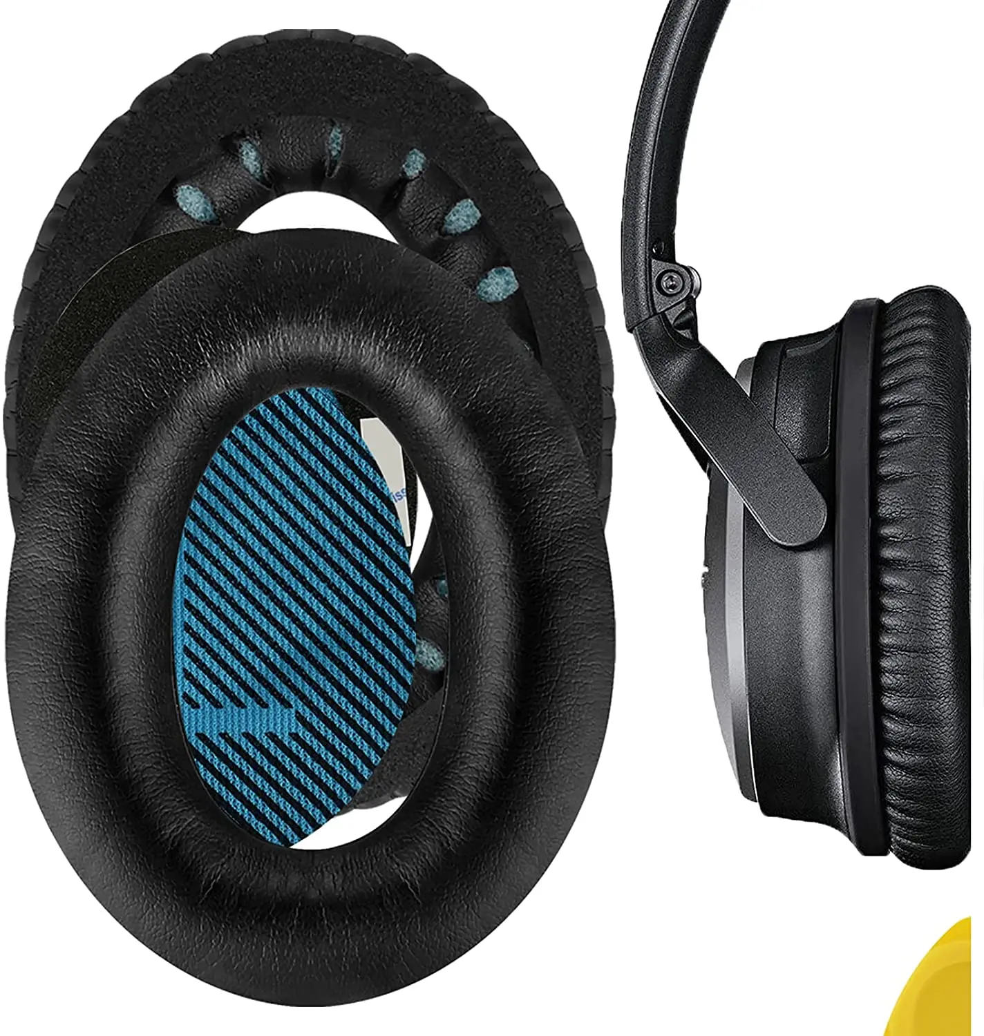 Cuscinetti Auricolari Di Ricambio, Adatti Per Bose Silenzicomfort 35 Ii /Qc35 /Qc25 /Qc2 /Qc15 /Ae2 /Ae2I /Ae2W /Soundtrue & Soundlink(Over-Ear)