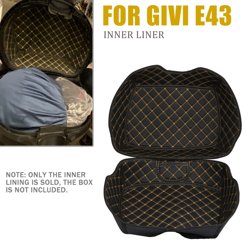 Per Givi E43 E 43 Fodera Per Bauletto Per Motocicletta Scatola Per Bagagli Posteriore Contenitore Interno Coperchio Della Coda Protezione Del Bagaglia