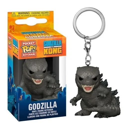 Funko Pop Movies Godzilla Vs Kong - Kong Portachiavi Con Ascia In Vinile Figura Portachiavi Giocattolo Action Toy Figure Per Bambini Ragazzi Ragazza