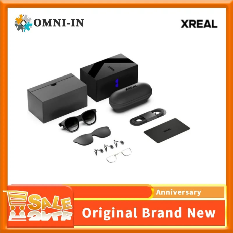 Xreal Air Ar Smart Glasses Micro-Oled Virtual Theater Augmented Reality Watch Stream E Game On Pc/Android/Ios