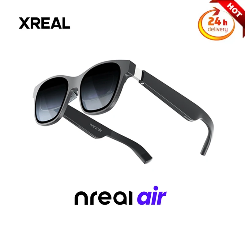 Nreal Air Ar Smart Glasses 4K Xreal Hd Grande Schermo 1080P Micro Oled Ar Space Watch Tv Giochi Di Calcio 3D Compatibili Con Android
