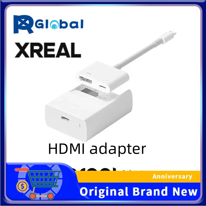 Xreal Nreal Adapter Compatibile Con Iphone Per Nreal Air Giant Screen Projection Hdmi Per Console Di Gioco Mainstream