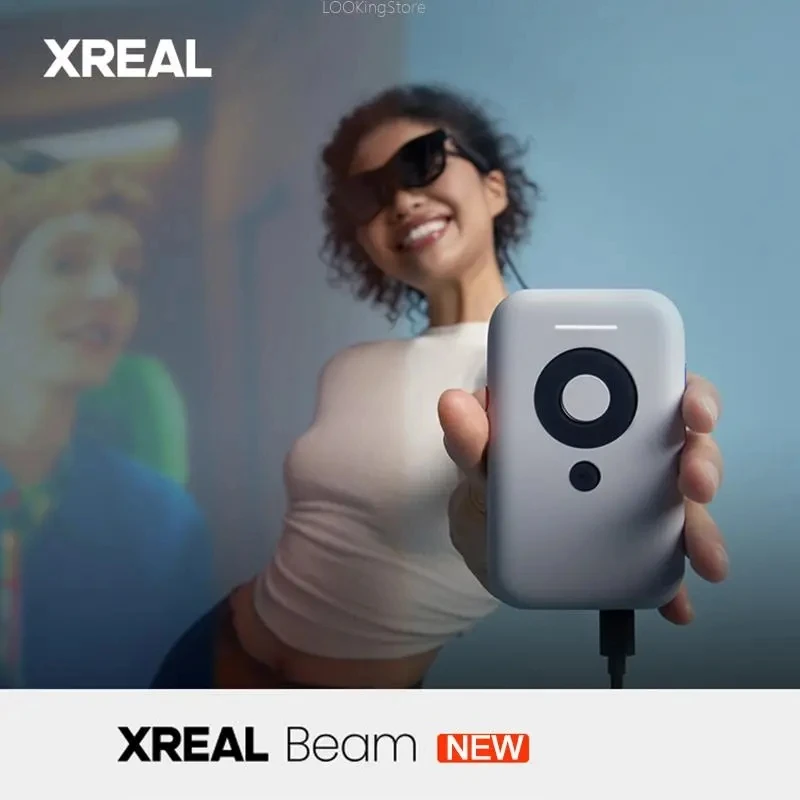 Xreal Nreal Air Beam Wireless Fino A 330 Pollici Scatola Di Proiezione Gratuita Per Xreal Air Xreal Beam Smart Ar Glasses