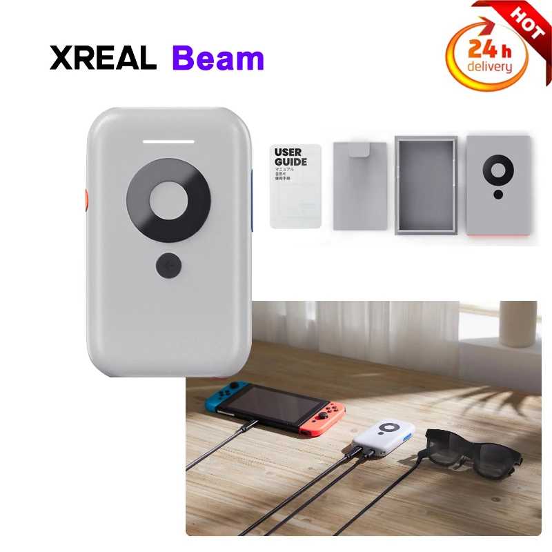 Xreal Beam Nreal Beam Per Xreal Xreal Air 2 Smart Ar Glasses Intelligent Vision Ar Space Screen Space Box Large Space Suit