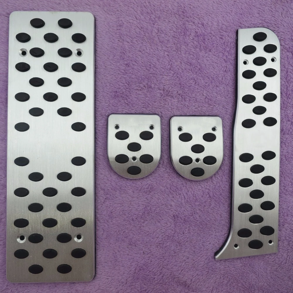 Dee Car Accessories For Vw Golf 5/Golf 6/Jetta Mk5/Scirocco/Sharan/Tiguan/Cc/Passat B6 Aluminium Foot Rest Gas Pedal Pad Styling