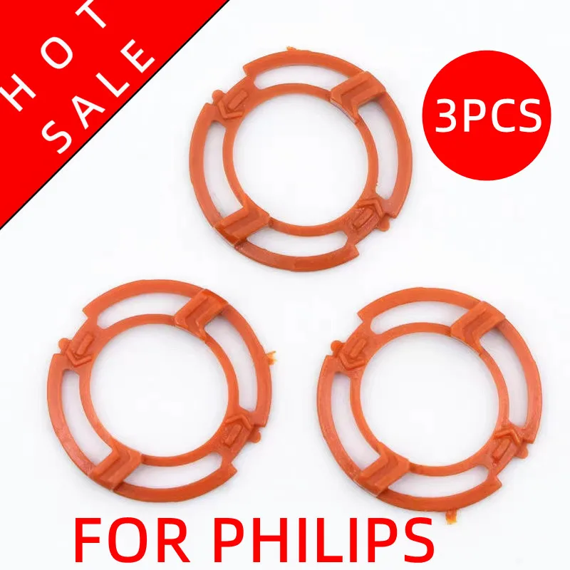 3 Pezzi Adatto Per Rasoio Elettrico Philips S7000 S9000 S8000 S7310 Rq12 Accessori Portacoltelli Con Staffa Arancione