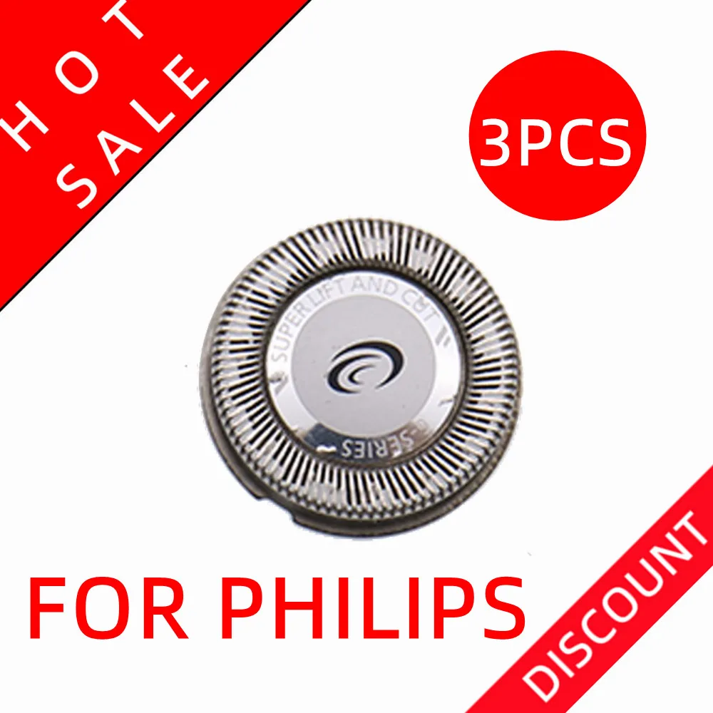 3 Pz/Lotto Di Ricambio Rasoio Testa Per Philips Norelco Hq156 Hq167 Della Pelle Fresca 5000/6000 Hq540 Hq560 Hq568 Hq586 Hq6730