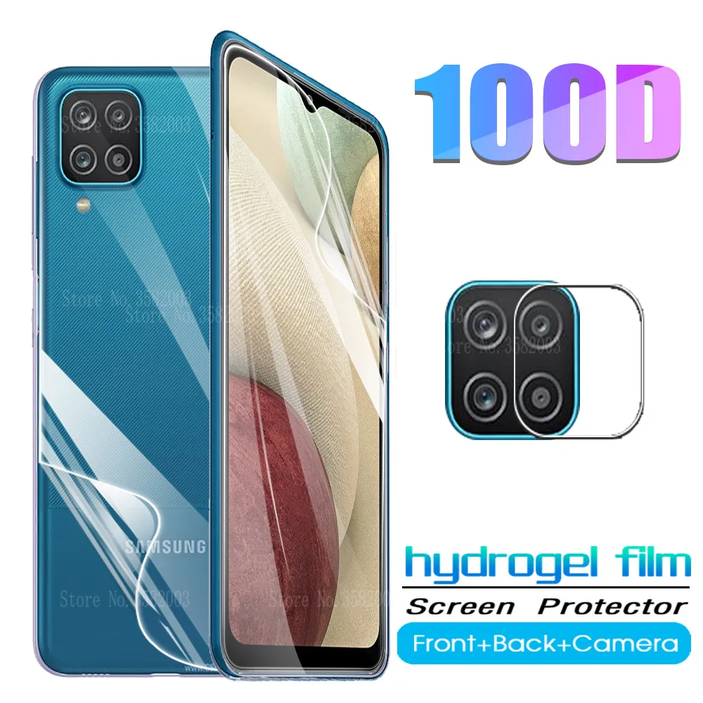 Samsun A12 Hydrogel Pellicola Proteggi Schermo Anteriore Posteriore Per Samsung Galaxy A12 A 12 Galaxy A12 6.5 Pellicola Protettiva A12 Vetro Della Fo