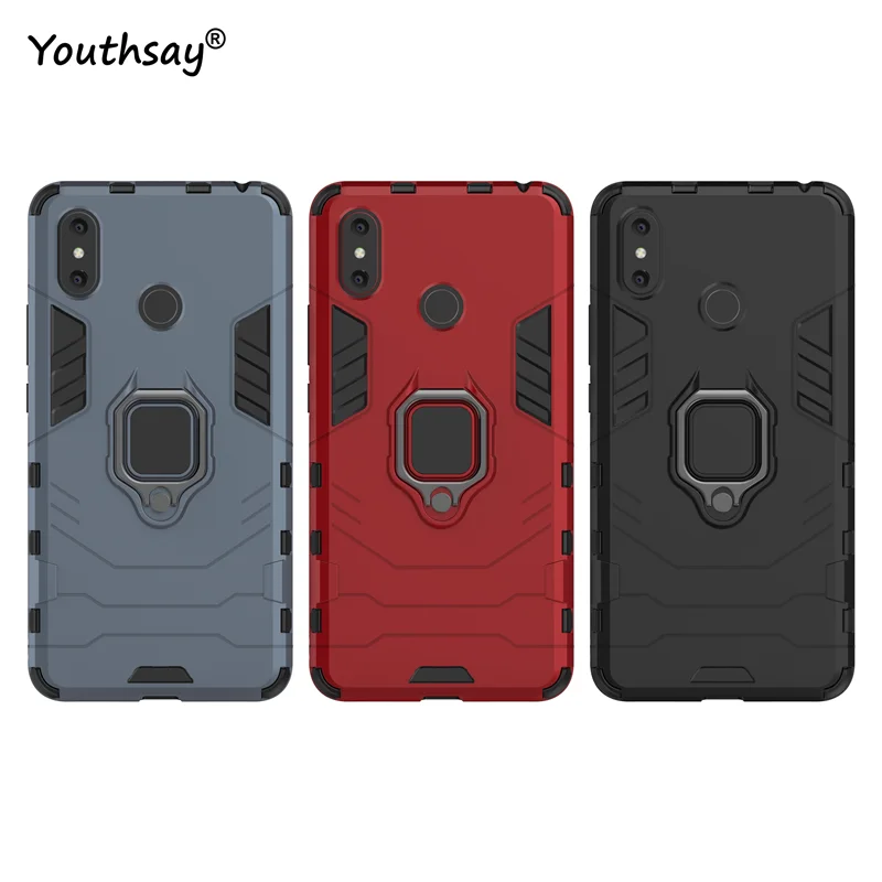 Per Xiaomi Mi Max 3 Custodia Magnetica Anello Per Dito Cavalletto Custodia Rigida Per Telefono Per Xiaomi Mimax 3 Cover Per Xiaomi Mi Max 3 Youthsay