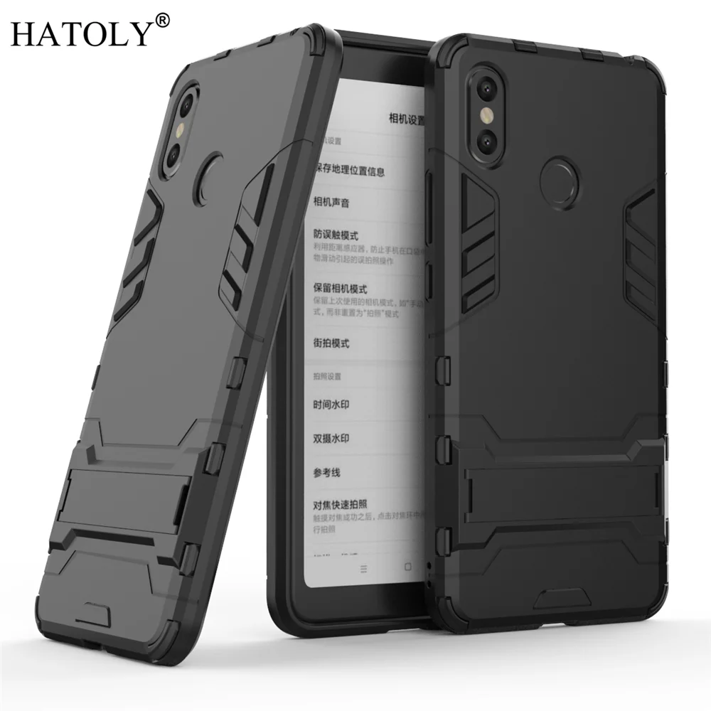 Per Cover Xiaomi Mi Max 3 Custodia In Gomma Robot Armatura Shell Cover Posteriore Rigida Per Xiaomi Max 3 Custodia Protettiva Per Xiaomi Max 3