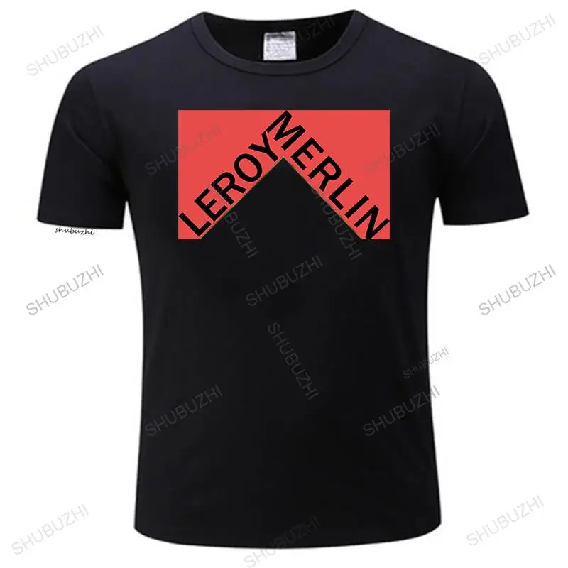 Nuovi Uomini T Shirt Leroy Merlin Logo Classic Top Abbigliamento Divertente T-Shirt Novità Tshirt Donna Molti Colori Moda Unisex Tee-Shirt