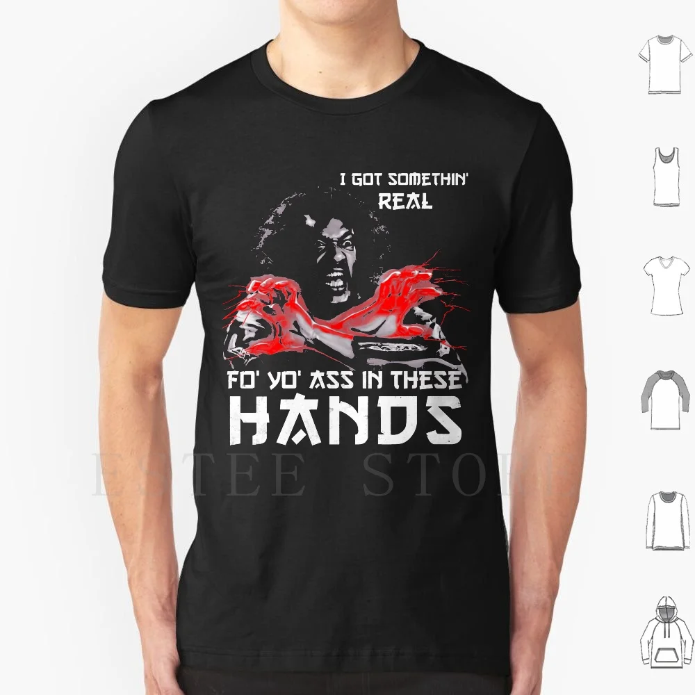 Sho'Nuff The Shogun Of Harlem T Shirt Uomo Cotton 6Xl The Last Dragon Last Dragon Last Dragon Shonuff 80S Bruce Leroy Sho Nuff