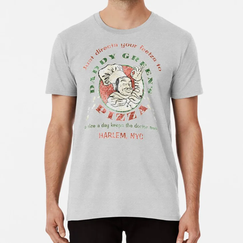 Maglietta Per Pizza Di Daddy Green The Last Dragon Last Dragon Bruce Leroy Daddy Green Daddy Greens Pizza Logo Pizza Place