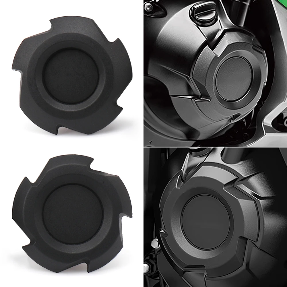 Per Kawasaki Ninja 1000 Sx Ninja1000 Ninja1000 Z1000 Z 1000 Z1000R Z1000Sx Moto Copertura Protettiva Motore Nero