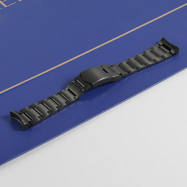 Cinturino In Acciaio Inossidabile Nero Da 22Mm Per Tudor Black Bay 79230 79730 Heritage Chrono