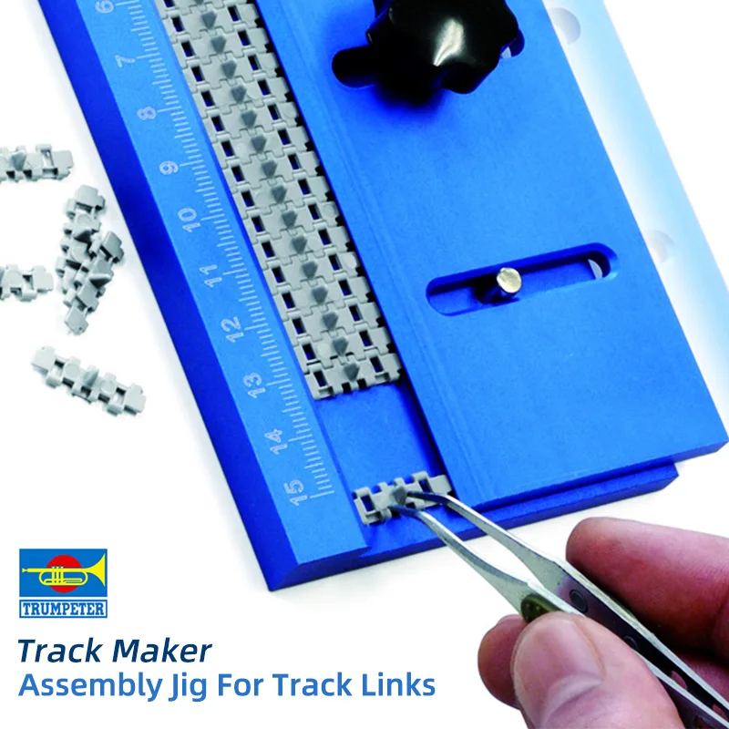 Jig Di Assemblaggio Del Modello Per I Collegamenti Della Pista Track Maker Fast Track Assembly Hobby Tanks Chariot Model Building Tools