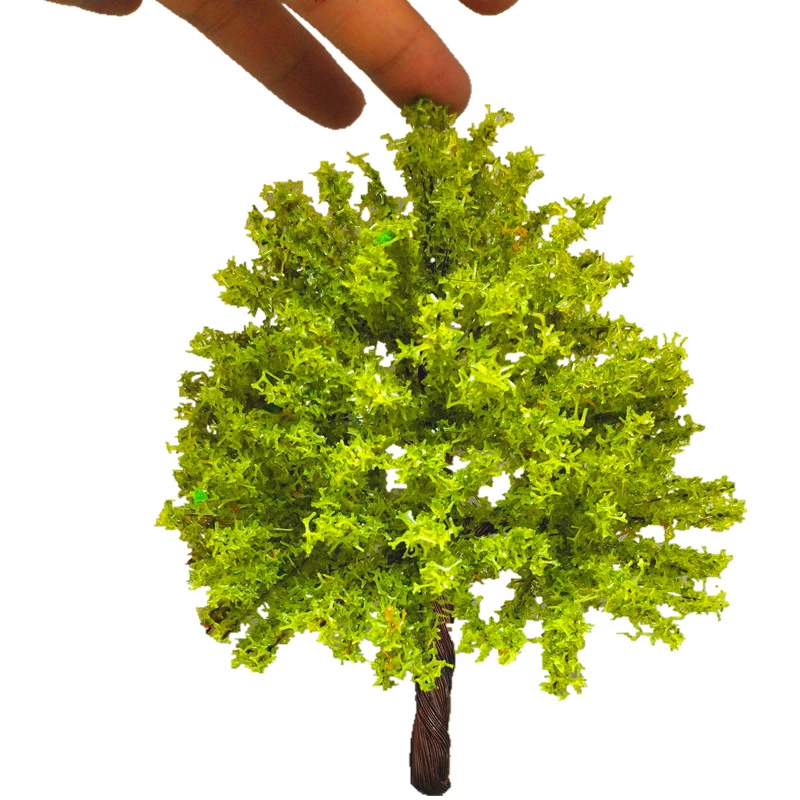 10-20 Cm Wire Model Tree Green Toy Scena In Miniatura Making Plant Train Building Diorama Building Road Landscape Sand Table Layout