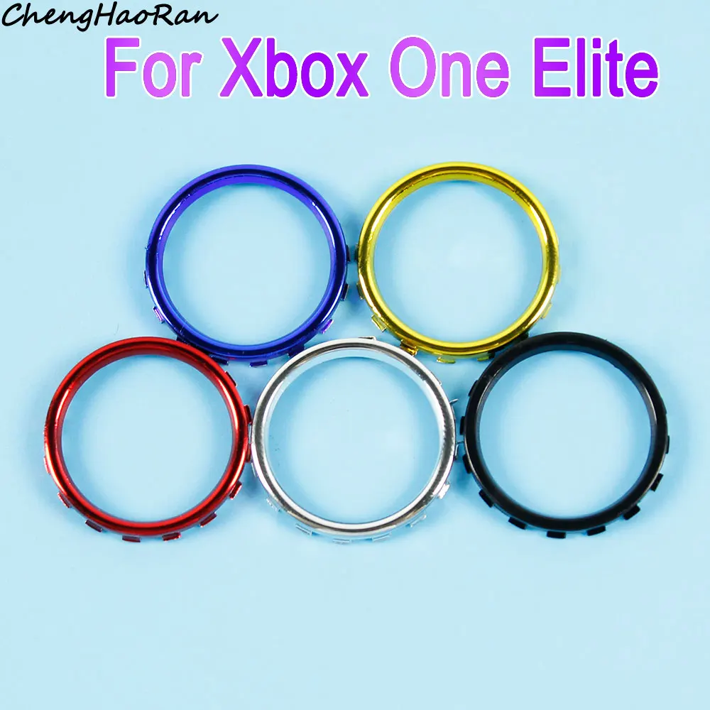 1 /5 Pezzi Di Alta Qualità Thumbstick In Primo Piano Chrom Ring Per Xbox One Elite Controller Grip Assist Ring Riparazione Parti Di Ricambio