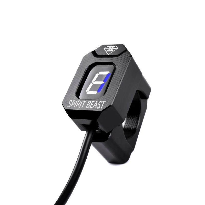 Moto Impermeabile Tester Digitale Lcd 1-6 Livello Indicatore Di Marcia Misura Per Suzuki Vl800 Intruder Volusia Vl 800 Vl-800 2005-2008