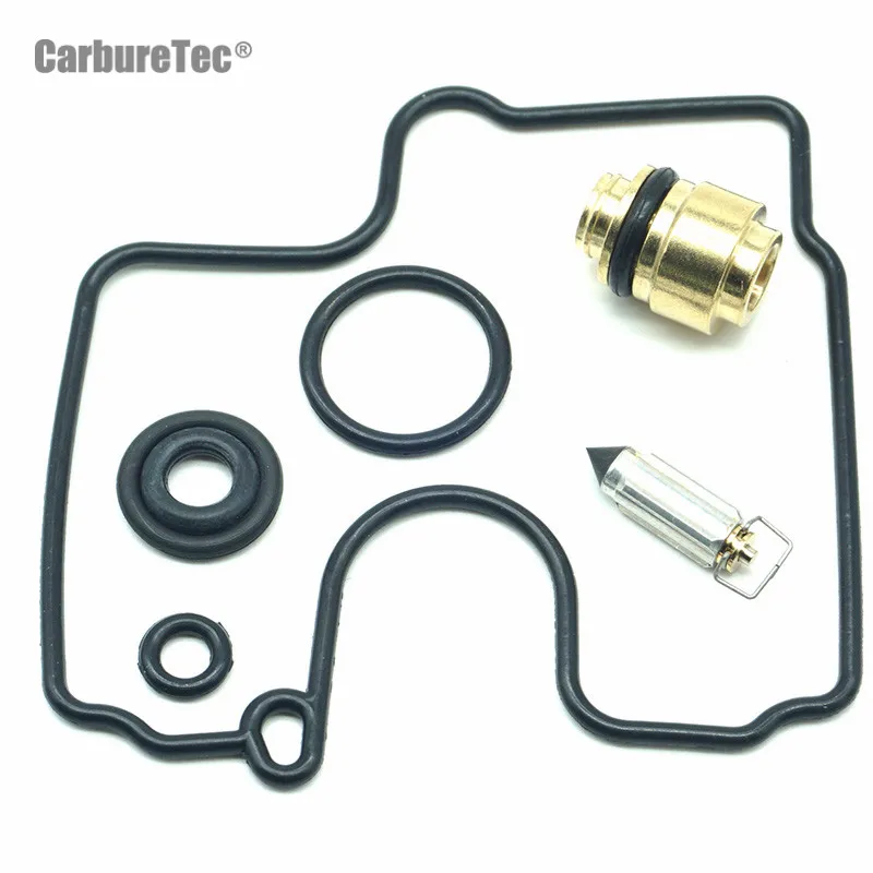 Per Suzuki Vl800 Intruder Volausia 800 2001 2002 2003 2004 Vl 800 Parti Carburatore Ricostruire Kit Di Riparazione Carb Float Valve Seat 1 Set