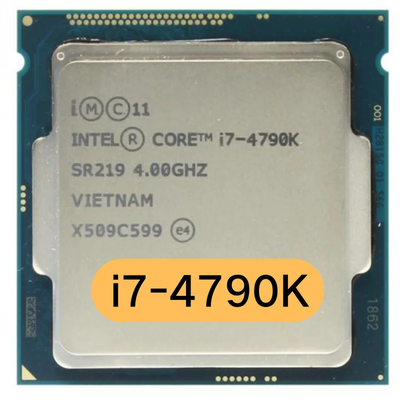 Processore Cpu Intel Core I7-4790K I7 4790K 4.0 Ghz Quad-Core A Otto Thread 88W 8M Lga 1150