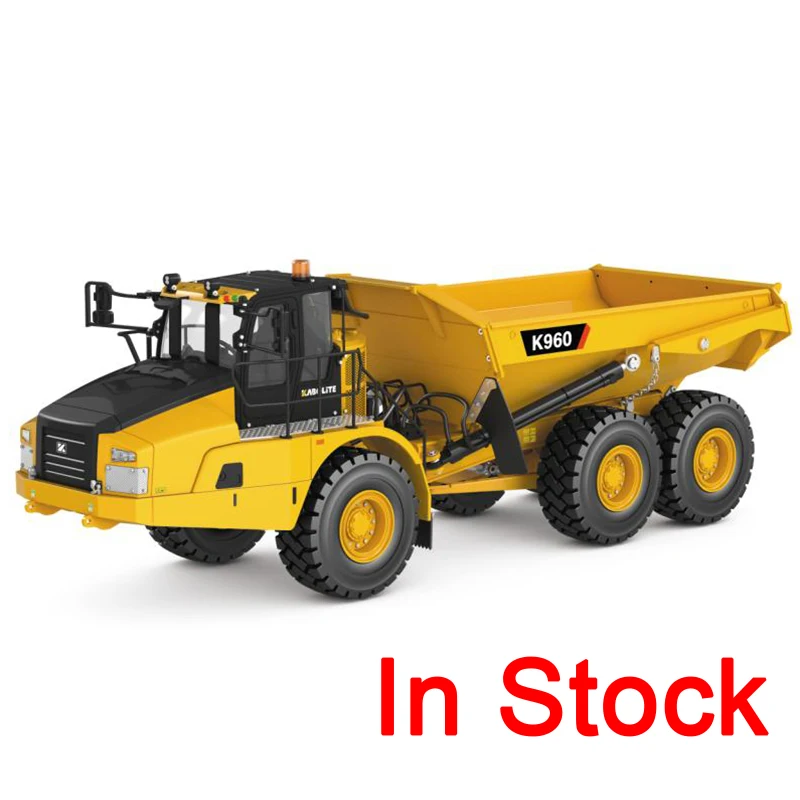 Carbolite K960 1/18 Autocarro Con Cassone Ribaltabile Articolato Idraulico Modello Di Auto Telecomandata In Metallo Giocattolo