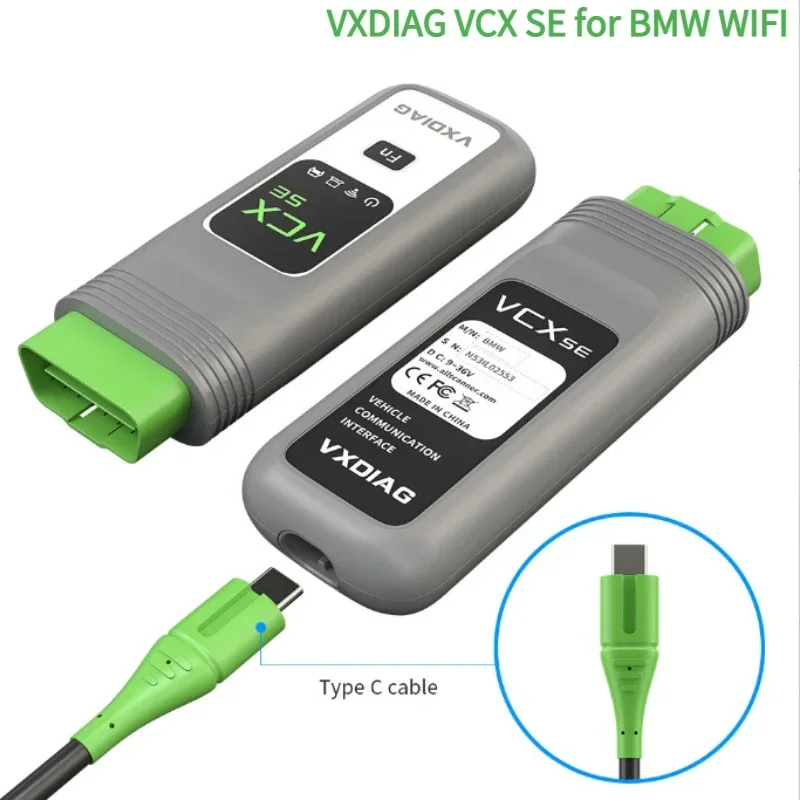 Vxdiag Vcx Se Per Bmw Wifi Viene Utilizzato Per La Diagnosi Dei Guasti Bmw Programmazione Icom Per L'Ispezione Speciale A3 Vxdiag Se Unit Cavo Usb