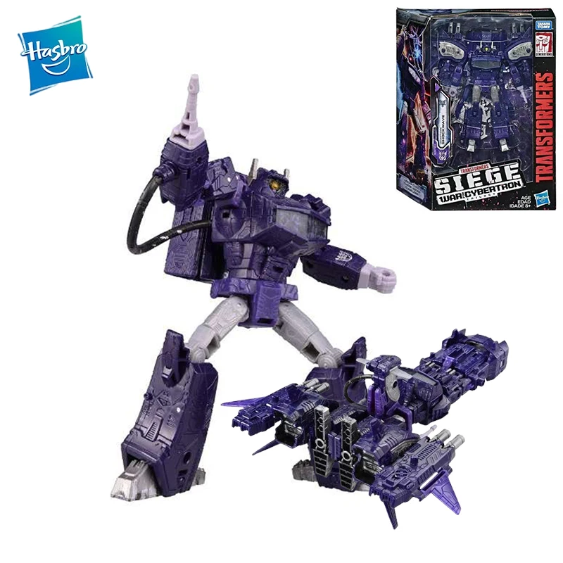 In Magazzino Original Y Transformers Siege Series Leader Shockwave Anime Figure Action Figures Model Toys
