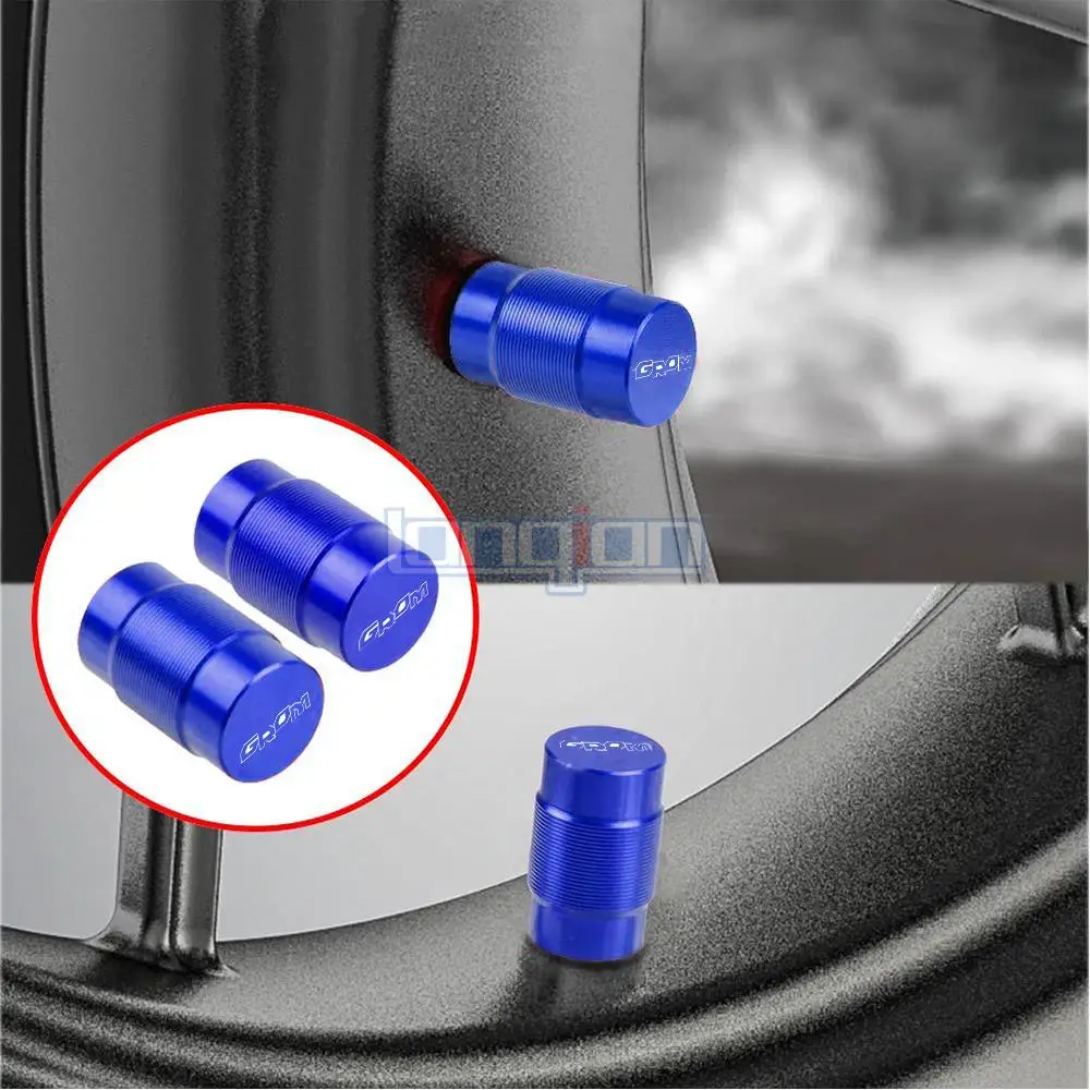 Per Honda Grom Gr Om Msx 125 Msx125 2014-2019 2018 2017 2016 Motocicli Veicolo Ruota Pneumatici Valvola Stelo Tappi Coperture Con Logo