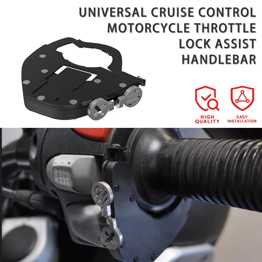 Per Indian Scout / Sixty All Years Scout Bobber Universal Motorcycle Cruise Control Manubrio Throttle Lock Assist